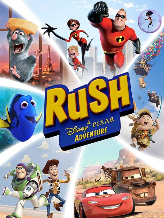 Carátula de Rush: A Disney Pixar Adventure