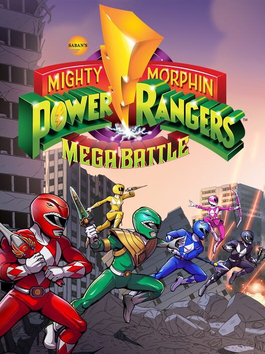 Carátula de Saban's Mighty Morphin Power Rangers: Mega Battle