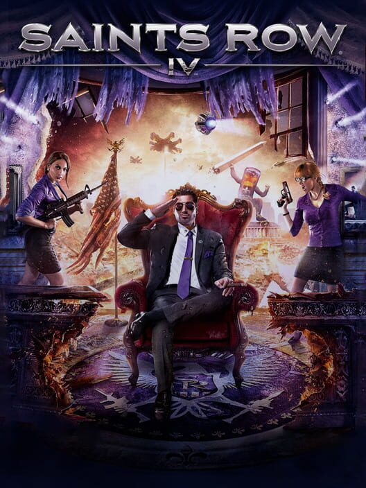 Jaquette de Saints Row IV