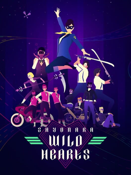Jaquette de Sayonara Wild Hearts