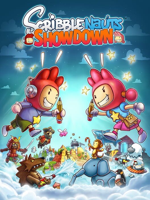 Jaquette de Scribblenauts Showdown