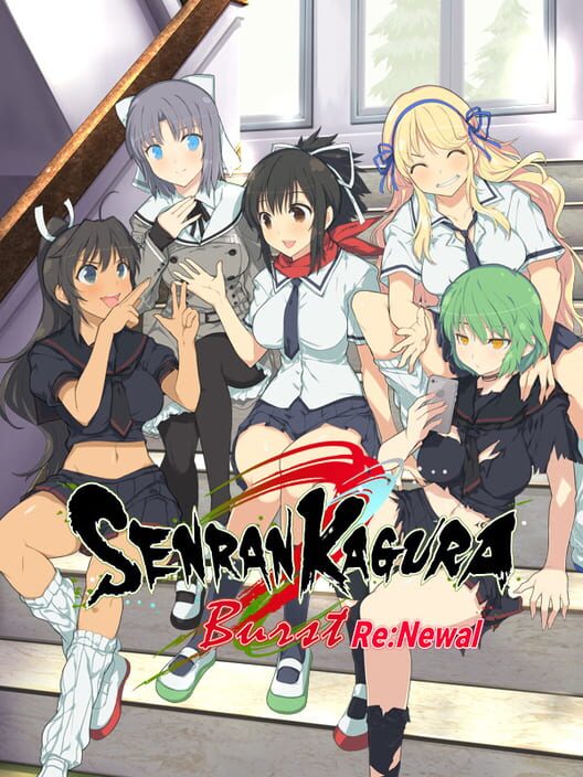 Jaquette de Senran Kagura Burst Re:Newal