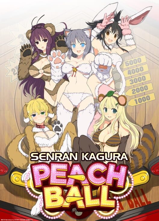 Carátula de Senran Kagura Peach Ball