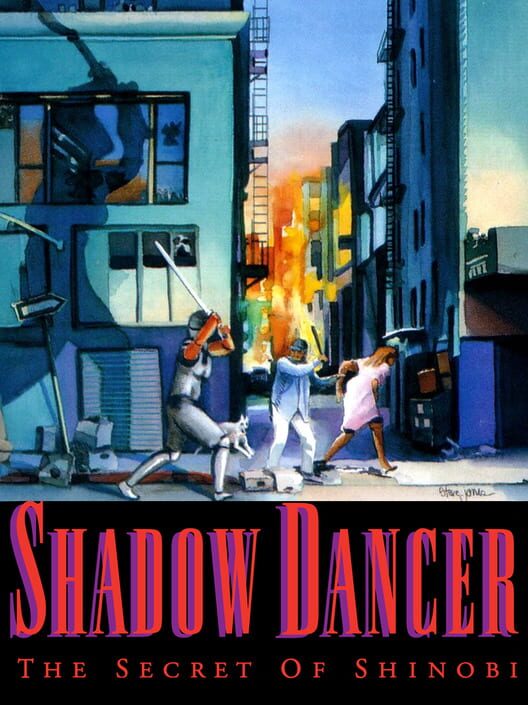 Carátula de Shadow Dancer: The Secret of Shinobi