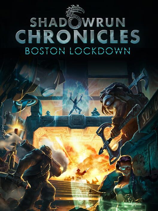 Jaquette de Shadowrun Chronicles: Boston Lockdown