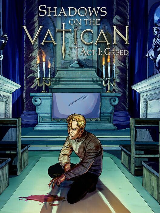 Jaquette de Shadows on the Vatican Act I: Greed