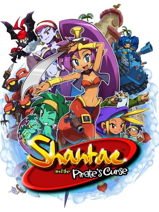 Jaquette de Shantae and the Pirate's Curse