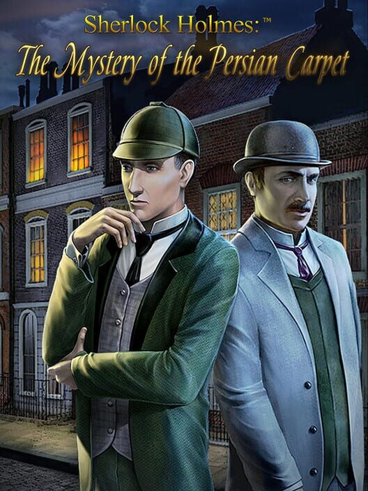 Jaquette de Sherlock Holmes: The Mystery of the Persian Carpet
