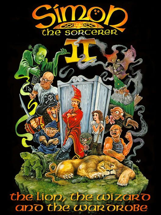 Jaquette de Simon the Sorcerer II: The Lion, the Wizard and the Wardrobe