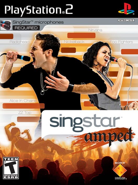 SingStar: Amped cover art