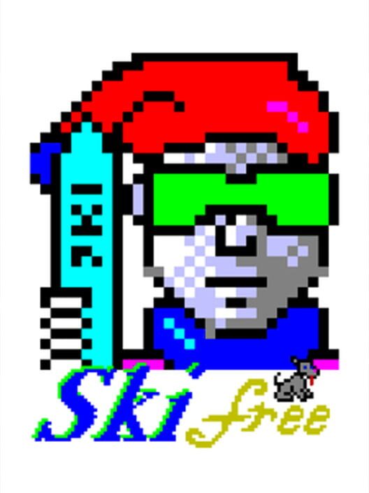Jaquette de SkiFree
