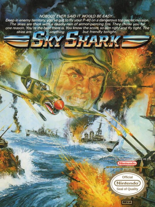 Jaquette de Sky Shark