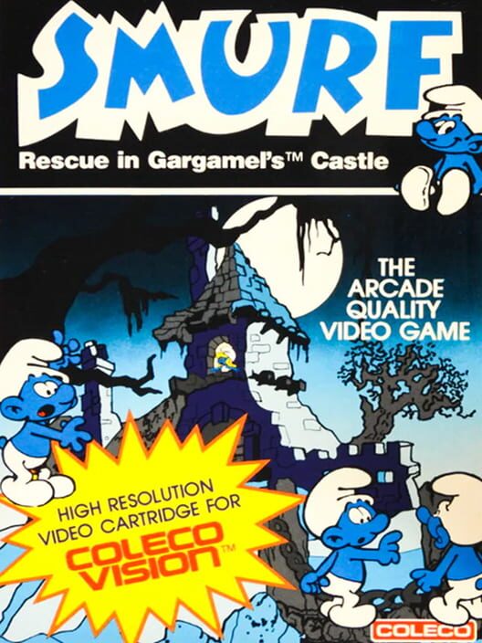 Jaquette de Smurf: Rescue in Gargamel's Castle