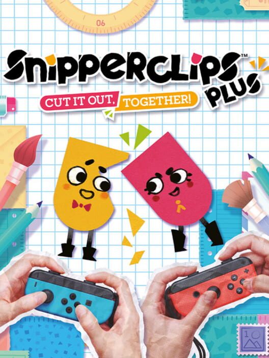 Jaquette de Snipperclips Plus: Cut It Out, Together!