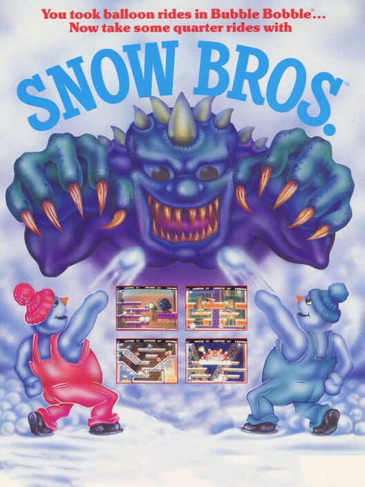 Jaquette de Snow Bros.