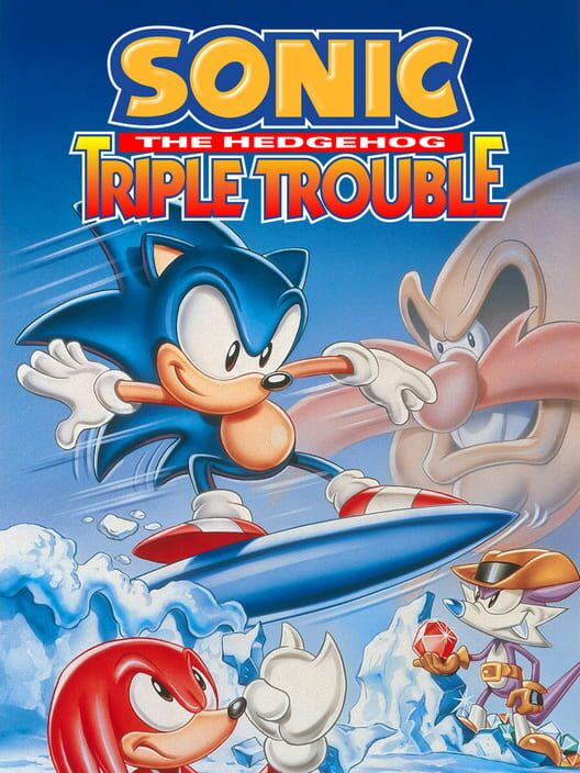 Jaquette de Sonic the Hedgehog: Triple Trouble