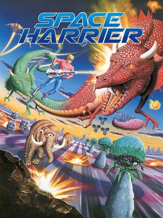 Jaquette de Space Harrier