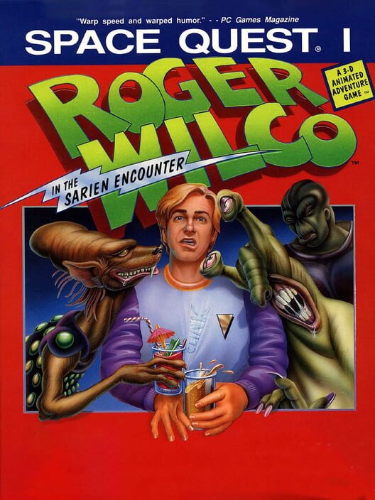 Carátula de Space Quest I: Roger Wilco in the Sarien Encounter