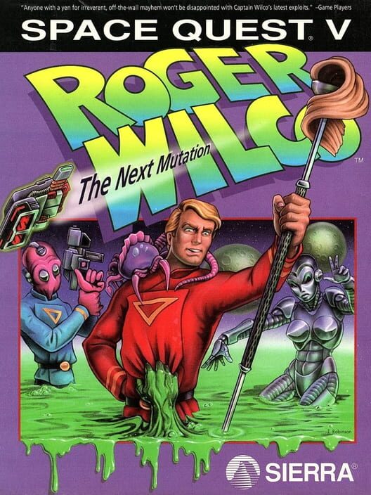 Space Quest V: The Next Mutation cover art