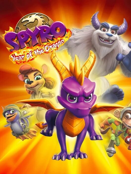 Carátula de Spyro: Year of the Dragon