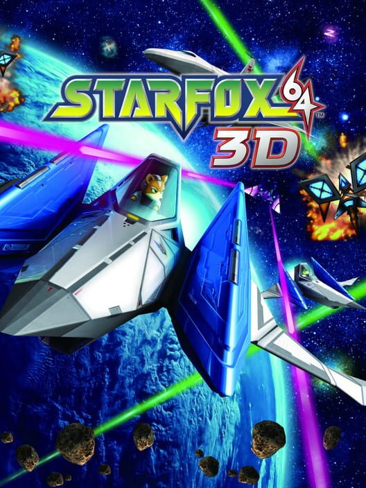 Star Fox 64 3D cover art