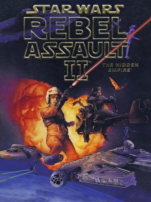 Jaquette de Star Wars: Rebel Assault II - The Hidden Empire