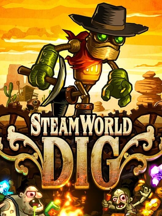 Jaquette de SteamWorld Dig