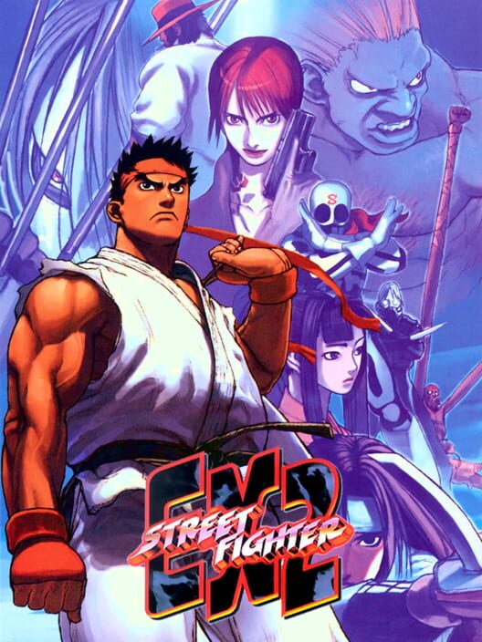 Jaquette de Street Fighter EX2