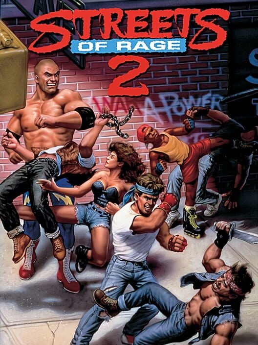 Jaquette de Streets of Rage 2