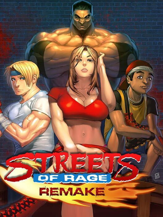 Carátula de Streets of Rage Remake