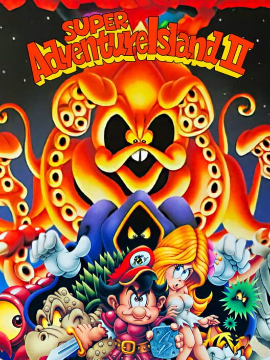 Carátula de Super Adventure Island II