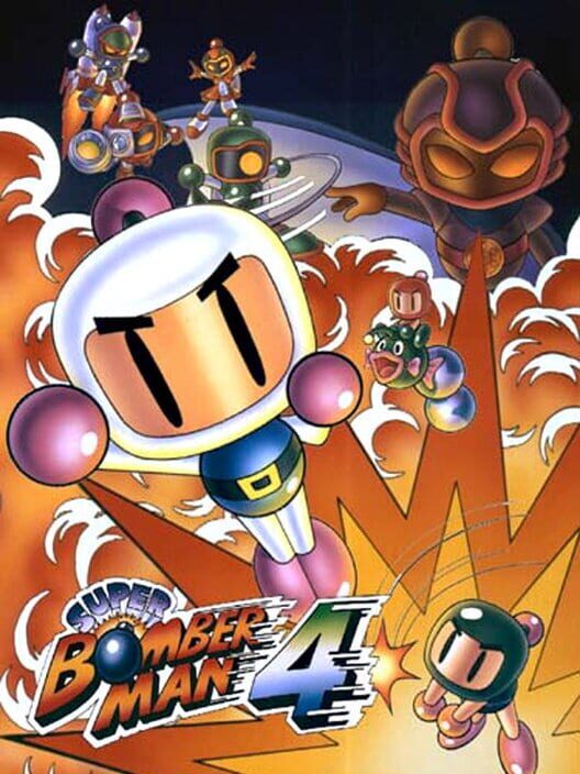 Jaquette de Super Bomberman 4