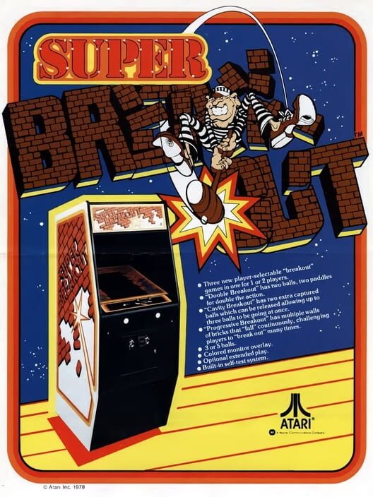 Jaquette de Super Breakout