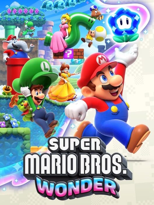 Jaquette de Super Mario Bros. Wonder