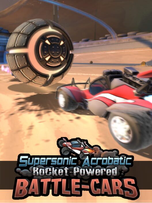 Jaquette de Supersonic Acrobatic Rocket-Powered Battle-Cars