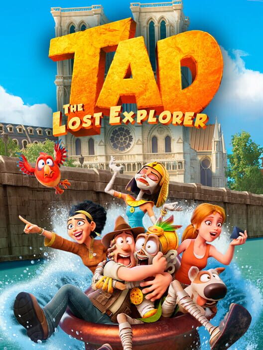 Carátula de Tad the Lost Explorer and the Emerald Tablet