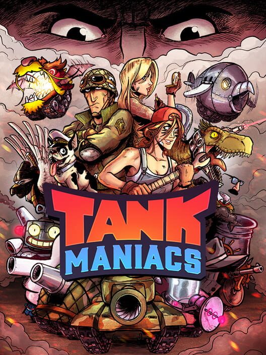Jaquette de Tank Maniacs