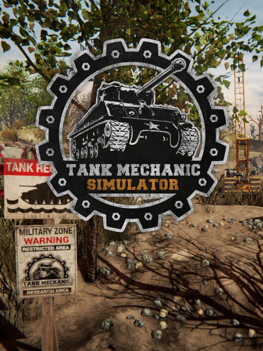 Jaquette de Tank Mechanic Simulator