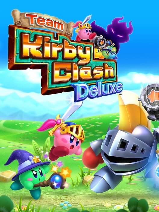 Jaquette de Team Kirby Clash Deluxe