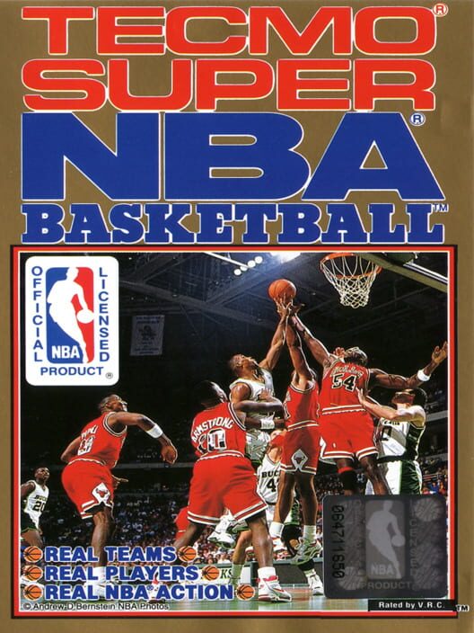 Jaquette de Tecmo Super NBA Basketball