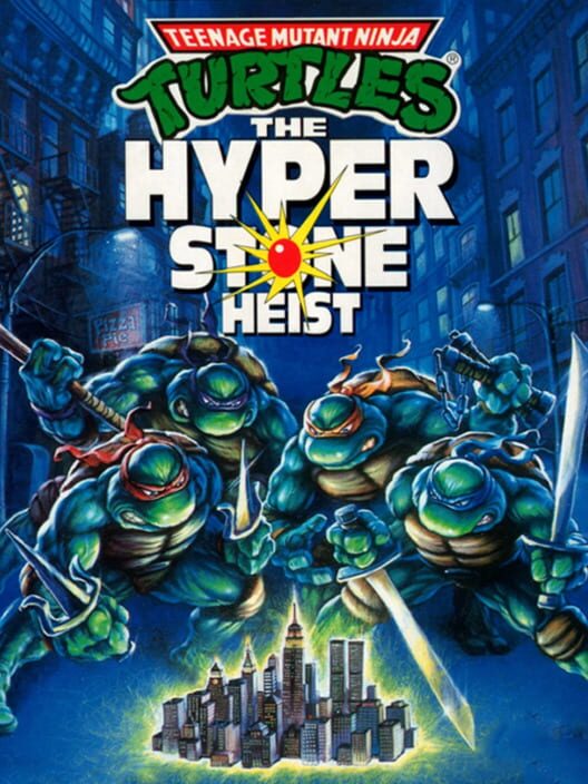 Jaquette de Teenage Mutant Ninja Turtles: The HyperStone Heist