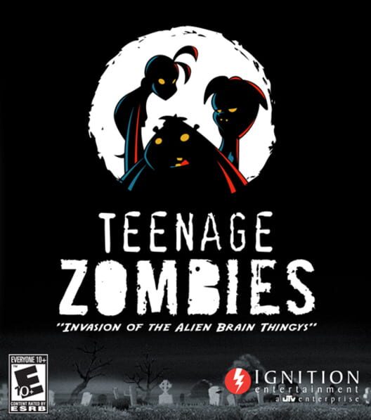 Carátula de Teenage Zombies: Invasion of the Alien Brain Thingys!