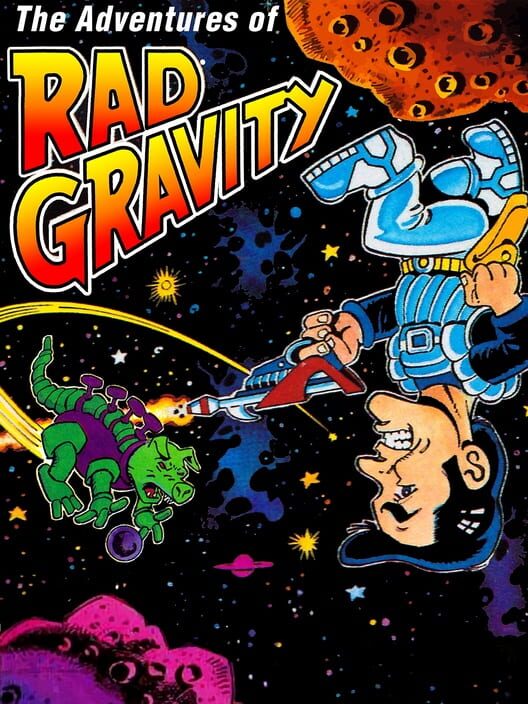 Jaquette de The Adventures of Rad Gravity