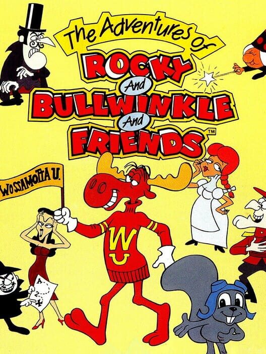 Jaquette de The Adventures of Rocky and Bullwinkle and Friends