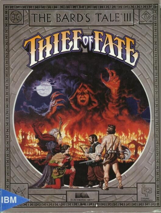 Jaquette de The Bard's Tale III: Thief of Fate