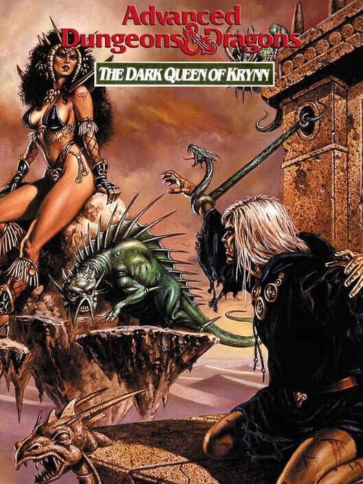 Jaquette de The Dark Queen of Krynn