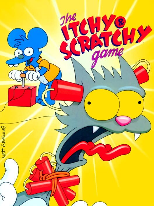 Jaquette de The Itchy & Scratchy Game