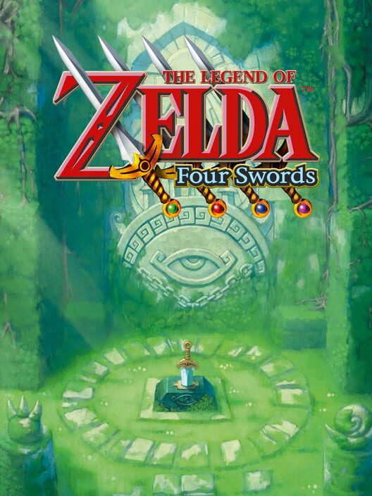 Carátula de The Legend of Zelda: Four Swords