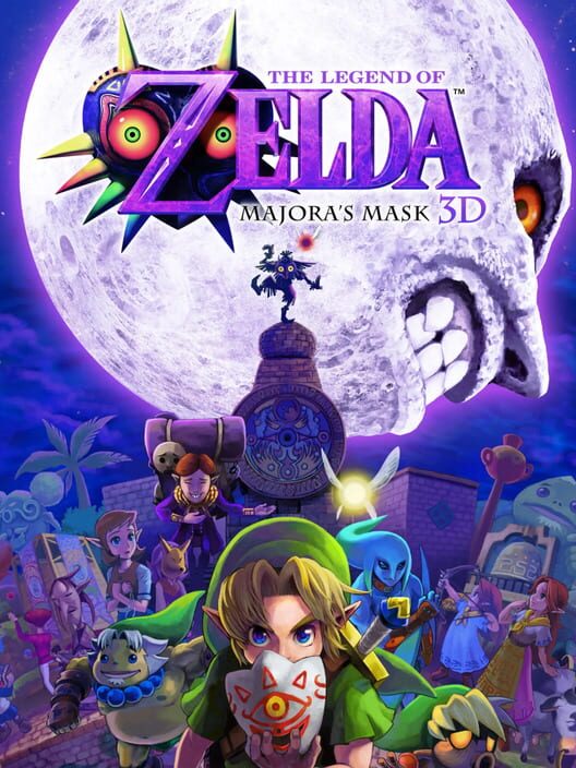 Jaquette de The Legend of Zelda: Majora's Mask 3D