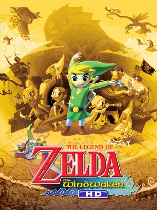 Jaquette de The Legend of Zelda: The Wind Waker HD